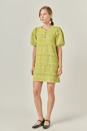 ENGLISH FACTORY - Smocked Mini Dress - DRESSES available at Objectrare