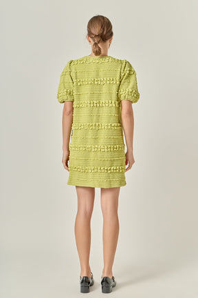 ENGLISH FACTORY - Smocked Mini Dress - DRESSES available at Objectrare