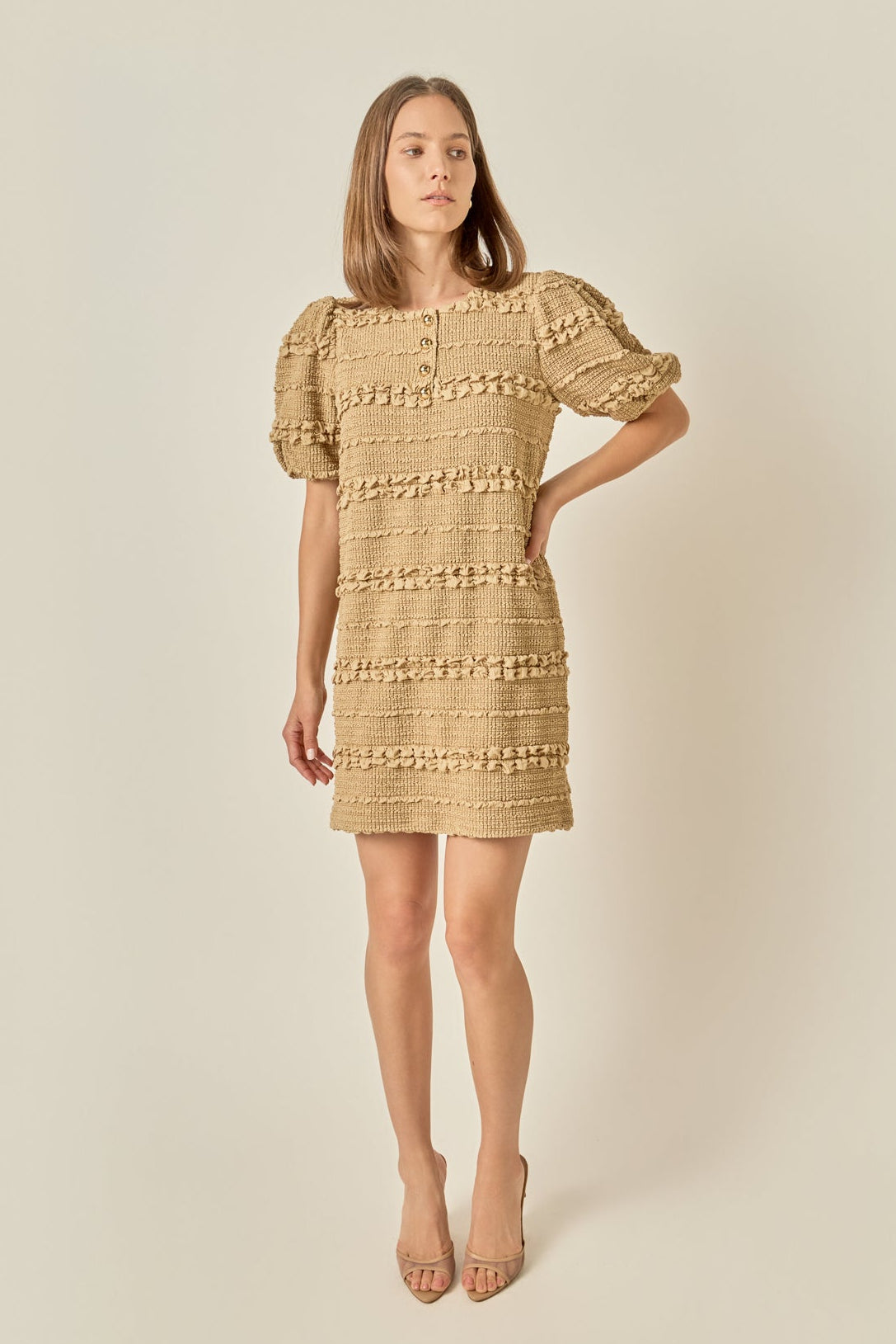 ENGLISH FACTORY - Smocked Mini Dress - DRESSES available at Objectrare
