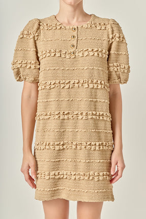 ENGLISH FACTORY - Smocked Mini Dress - DRESSES available at Objectrare