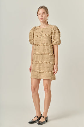 ENGLISH FACTORY - Smocked Mini Dress - DRESSES available at Objectrare