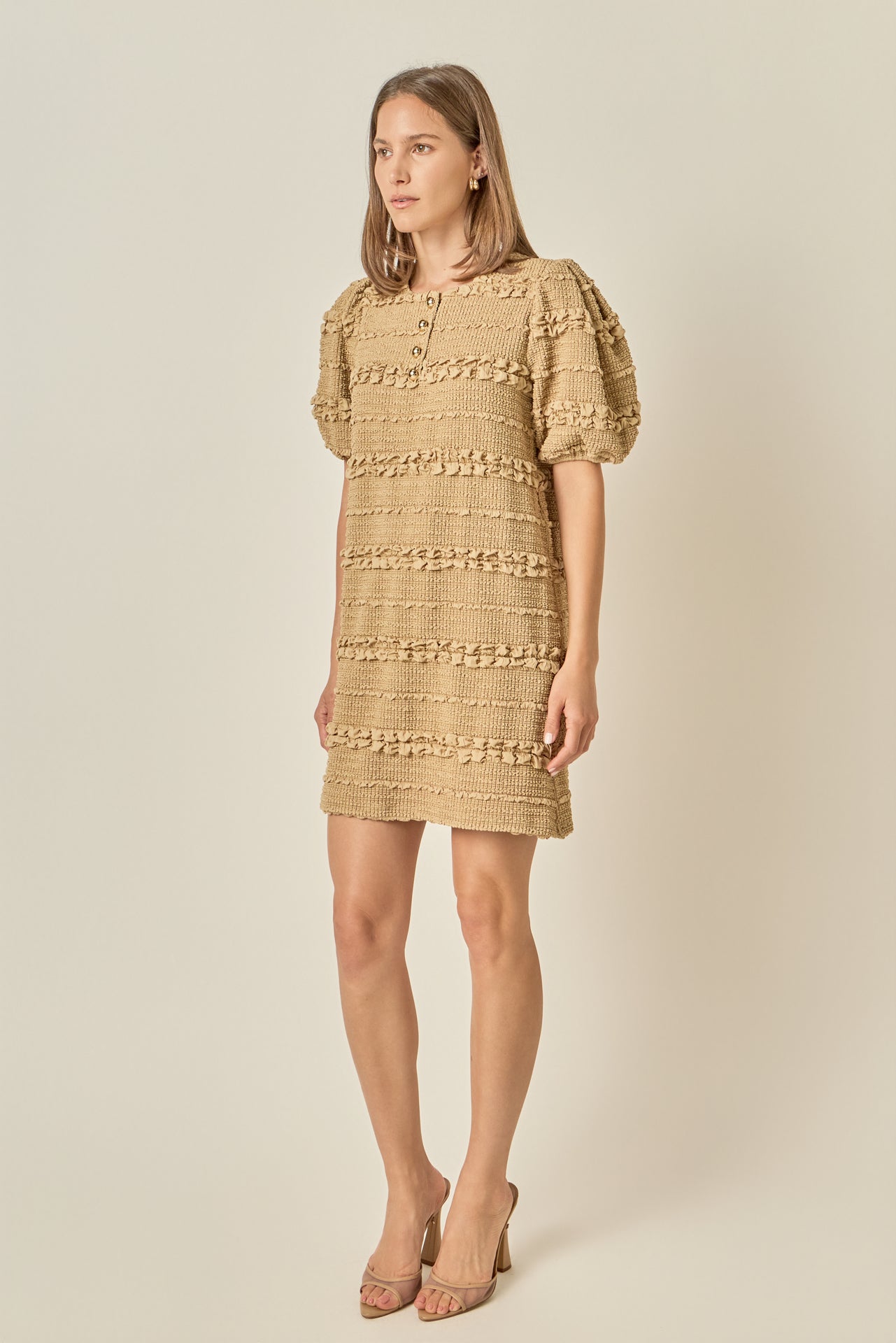 ENGLISH FACTORY - Smocked Mini Dress - DRESSES available at Objectrare
