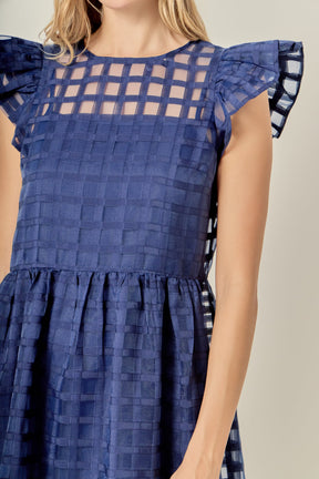 ENGLISH FACTORY - Organza Midi Dress - DRESSES available at Objectrare