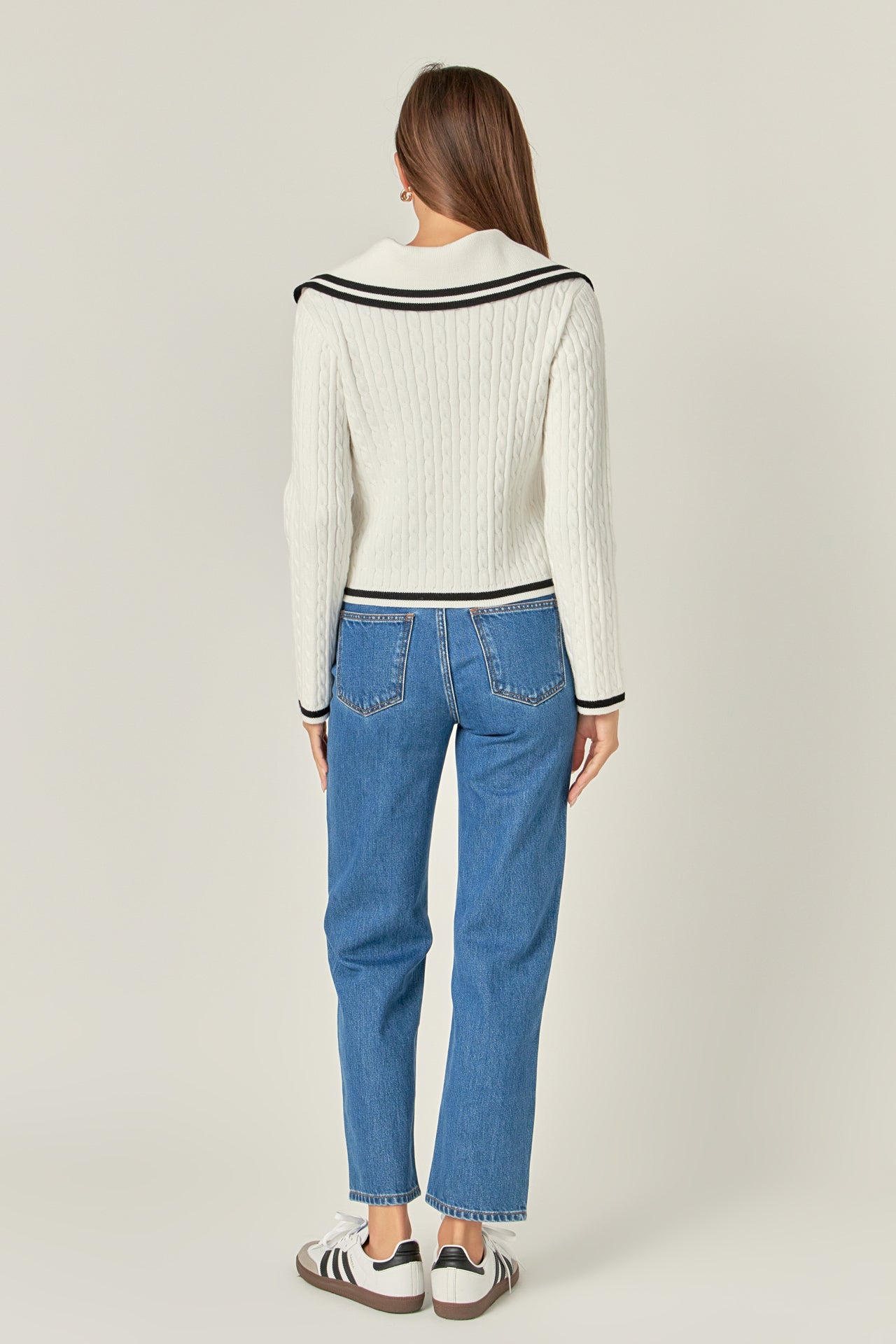 ENGLISH FACTORY - English Factory - Sailor Stripe Knit - TOPS available at Objectrare