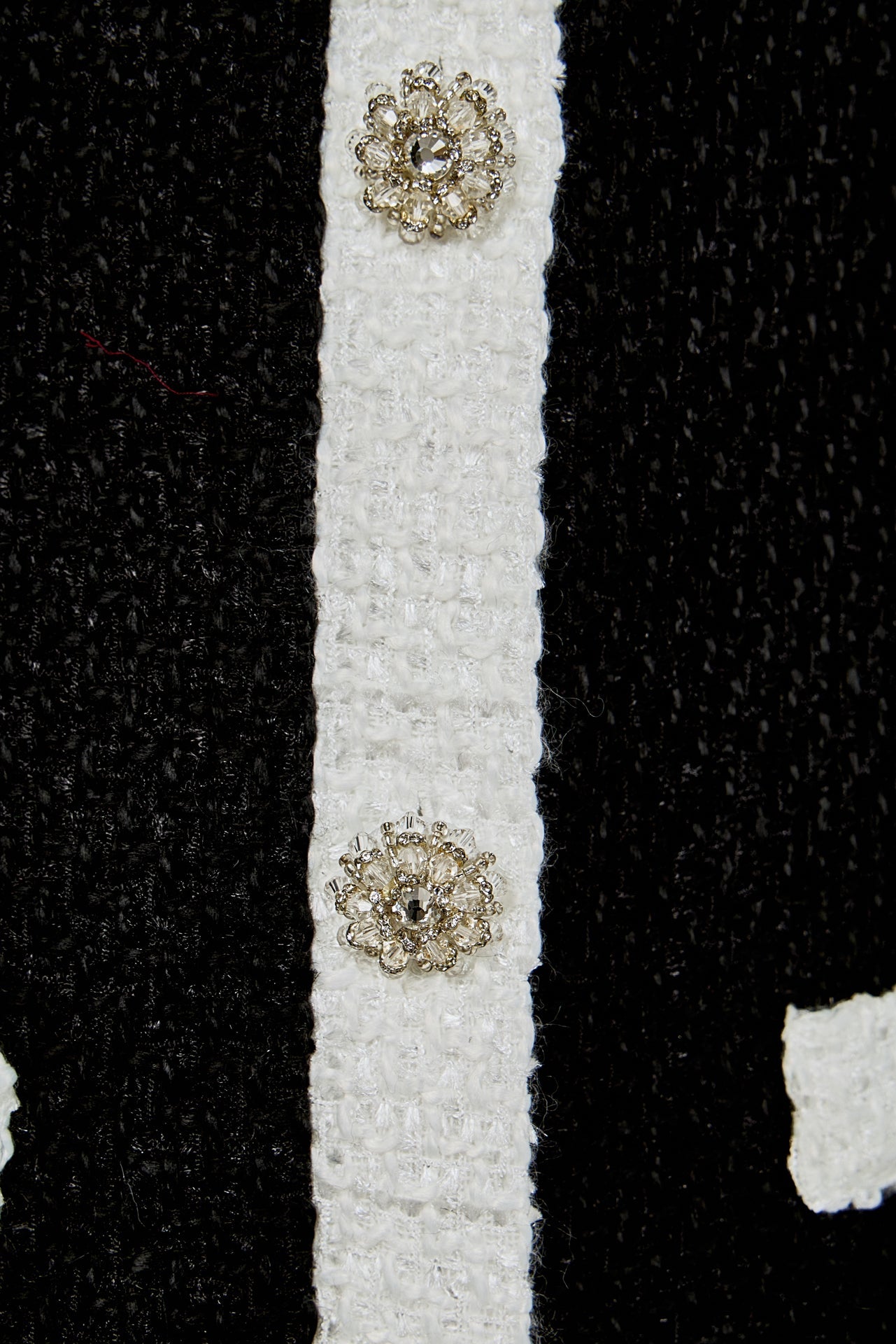 ENDLESS ROSE - Tweed Sleeveless Mini Dress - DRESSES available at Objectrare