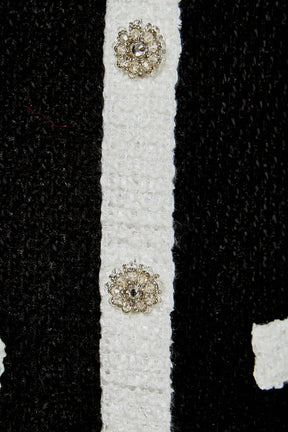 ENDLESS ROSE - Tweed Sleeveless Mini Dress - DRESSES available at Objectrare