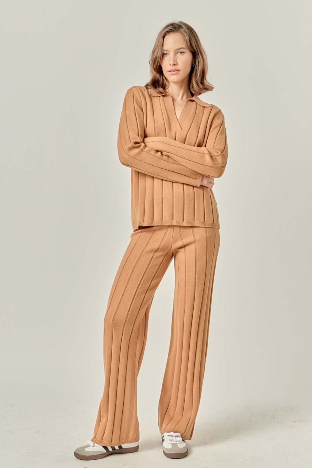 ENGLISH FACTORY - Texture Knit Top - TOPS available at Objectrare