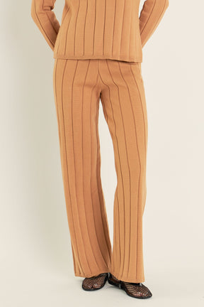 ENGLISH FACTORY - English Factory - Texture Knit Pants - PANTS available at Objectrare