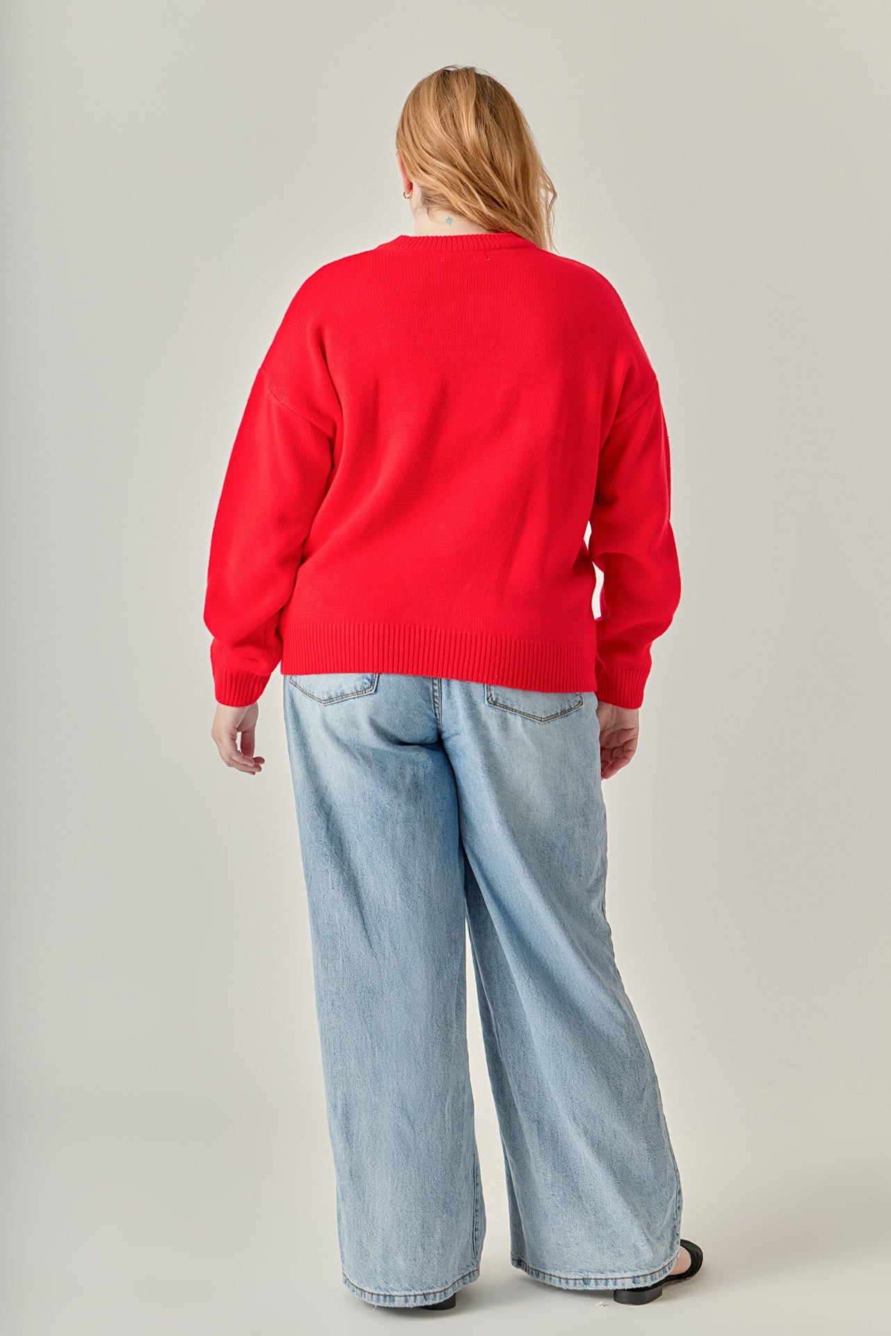 ENGLISH FACTORY - Glitter Lettering Sweater - SWEATERS & KNITS available at Objectrare