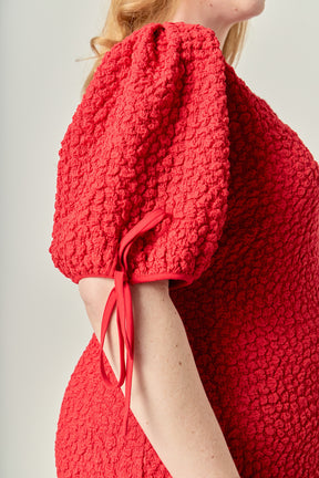 Plus Size Smocked Midi Dress