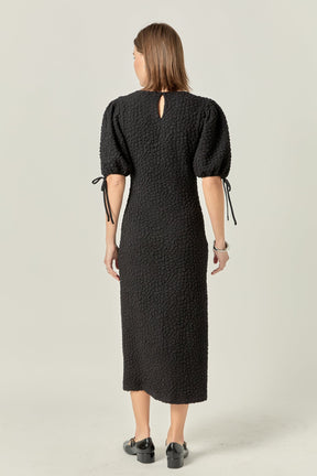 Smocked Midi Dress