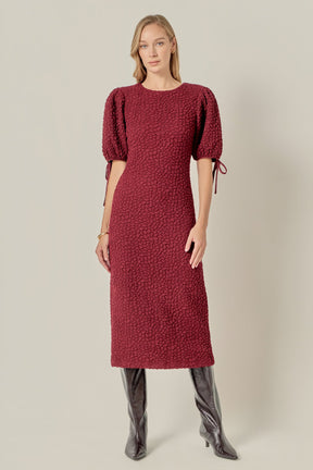 ENGLISH FACTORY - Smocked Midi Dress - DRESSES available at Objectrare