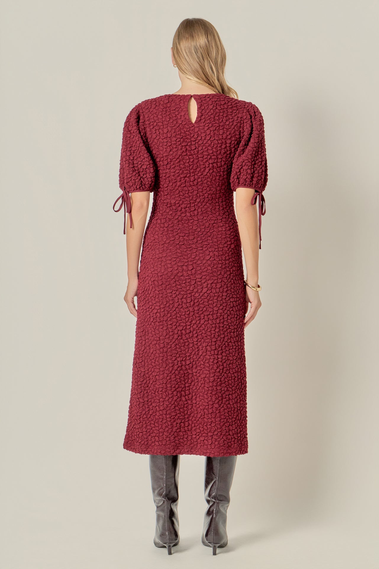 ENGLISH FACTORY - Smocked Midi Dress - DRESSES available at Objectrare