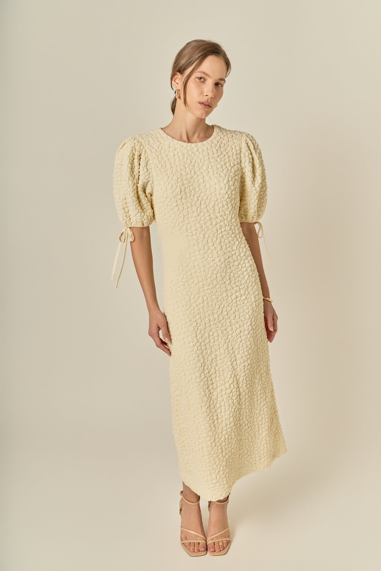 ENGLISH FACTORY - Smocked Midi Dress - DRESSES available at Objectrare