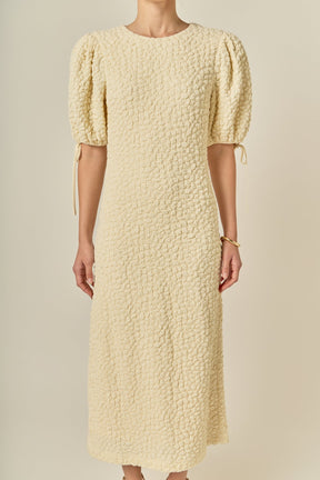 ENGLISH FACTORY - Smocked Midi Dress - DRESSES available at Objectrare