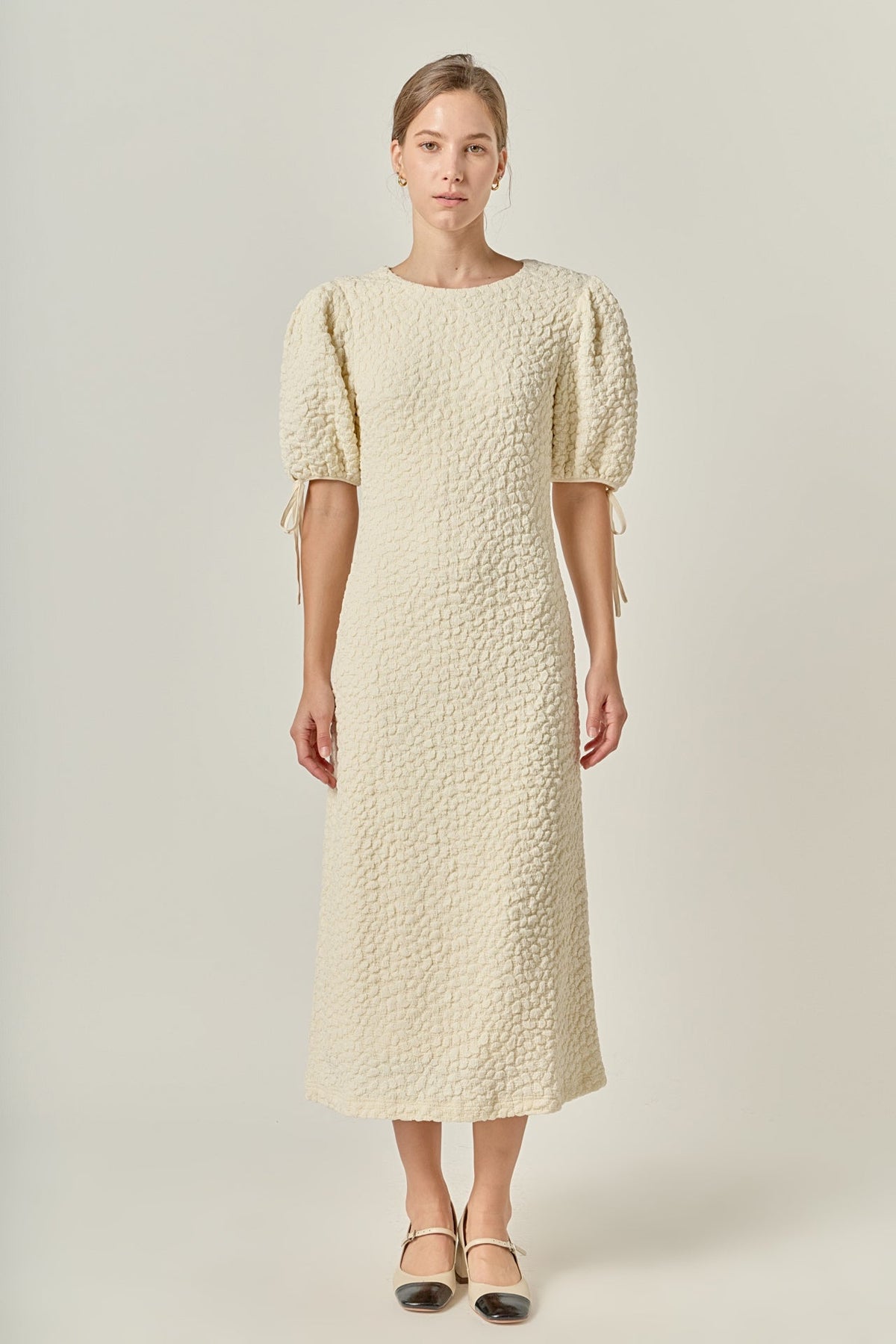 ENGLISH FACTORY - Smocked Midi Dress - DRESSES available at Objectrare