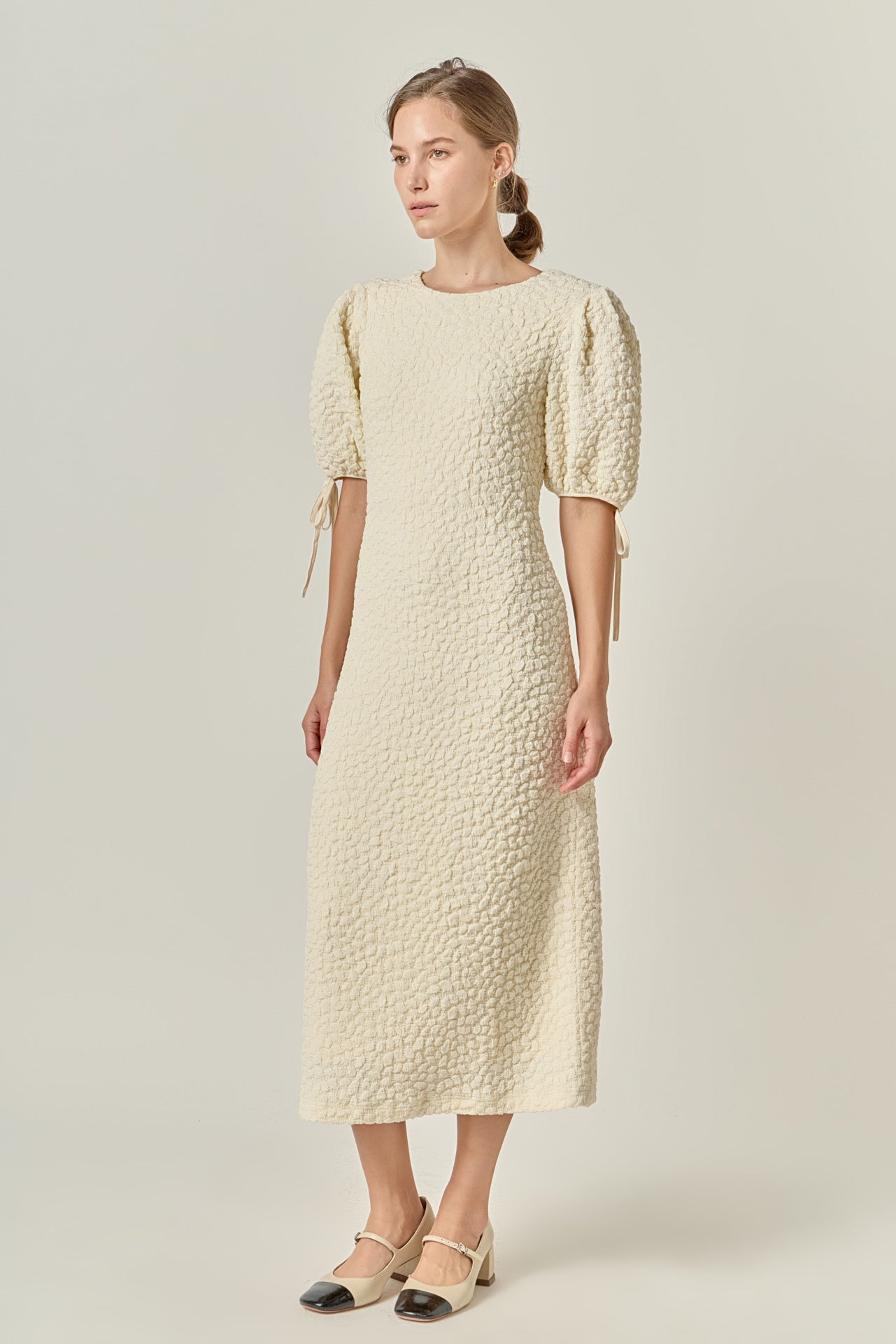 ENGLISH FACTORY - Smocked Midi Dress - DRESSES available at Objectrare