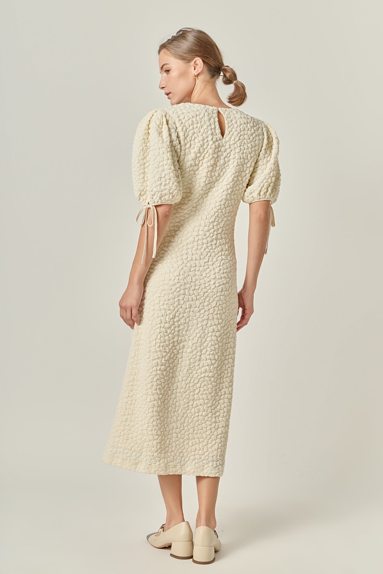 ENGLISH FACTORY - Smocked Midi Dress - DRESSES available at Objectrare