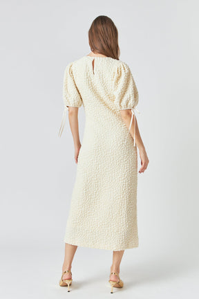 ENGLISH FACTORY - Smocked Midi Dress - DRESSES available at Objectrare