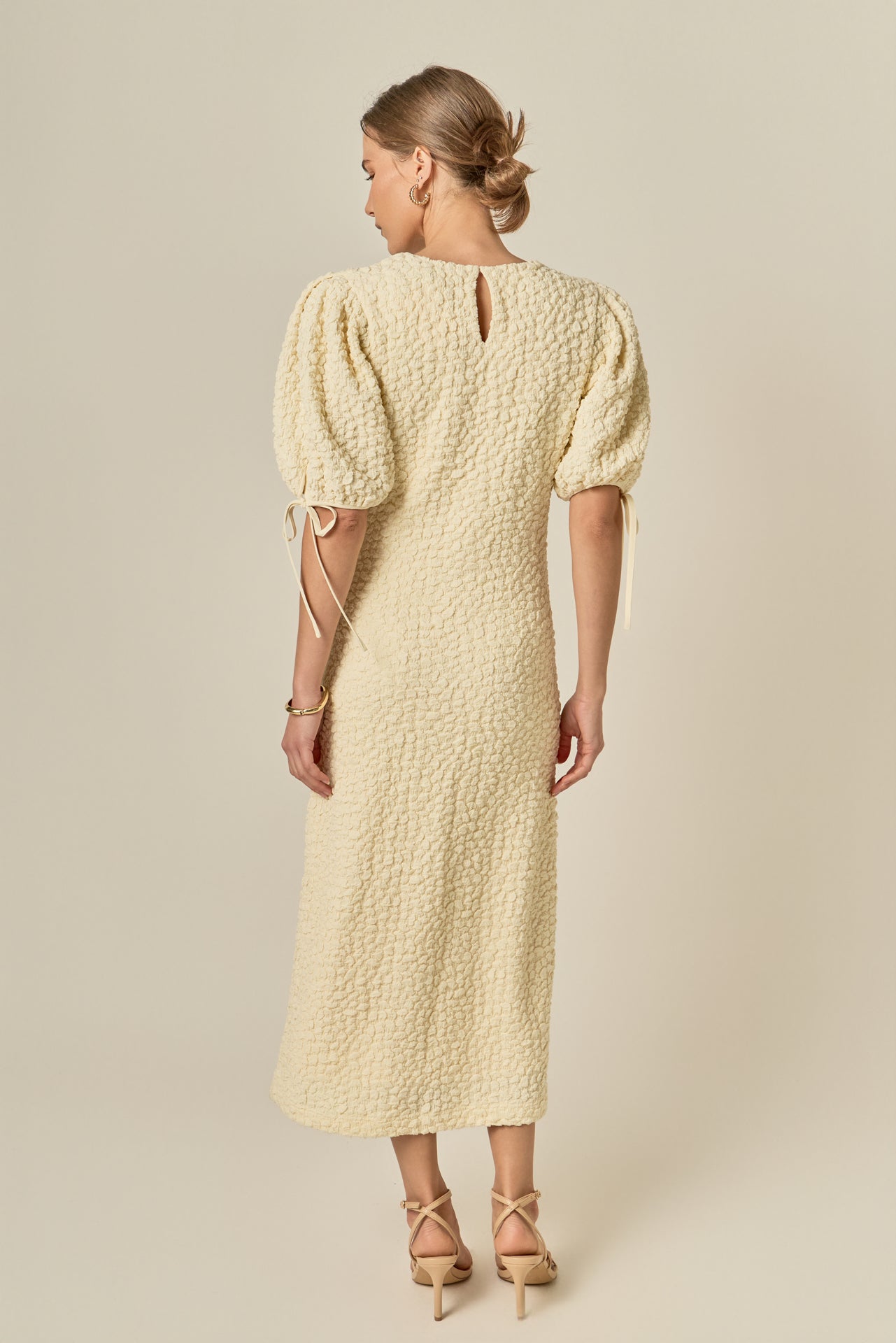 ENGLISH FACTORY - Smocked Midi Dress - DRESSES available at Objectrare