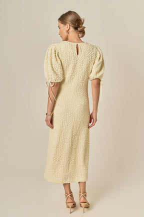 ENGLISH FACTORY - Smocked Midi Dress - DRESSES available at Objectrare