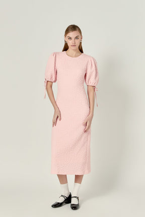 ENGLISH FACTORY - English Factory- Smocked Midi Dress - DRESSES available at Objectrare