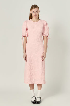 ENGLISH FACTORY - English Factory- Smocked Midi Dress - DRESSES available at Objectrare