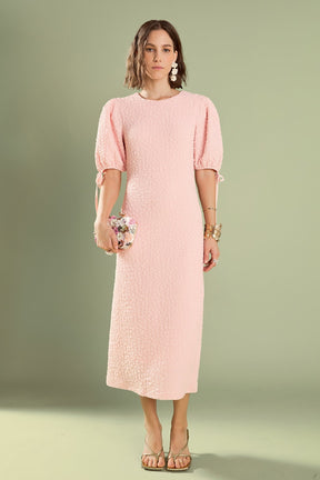 ENGLISH FACTORY - Smocked Midi Dress - DRESSES available at Objectrare
