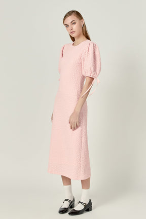 ENGLISH FACTORY - English Factory- Smocked Midi Dress - DRESSES available at Objectrare