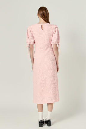 ENGLISH FACTORY - English Factory- Smocked Midi Dress - DRESSES available at Objectrare