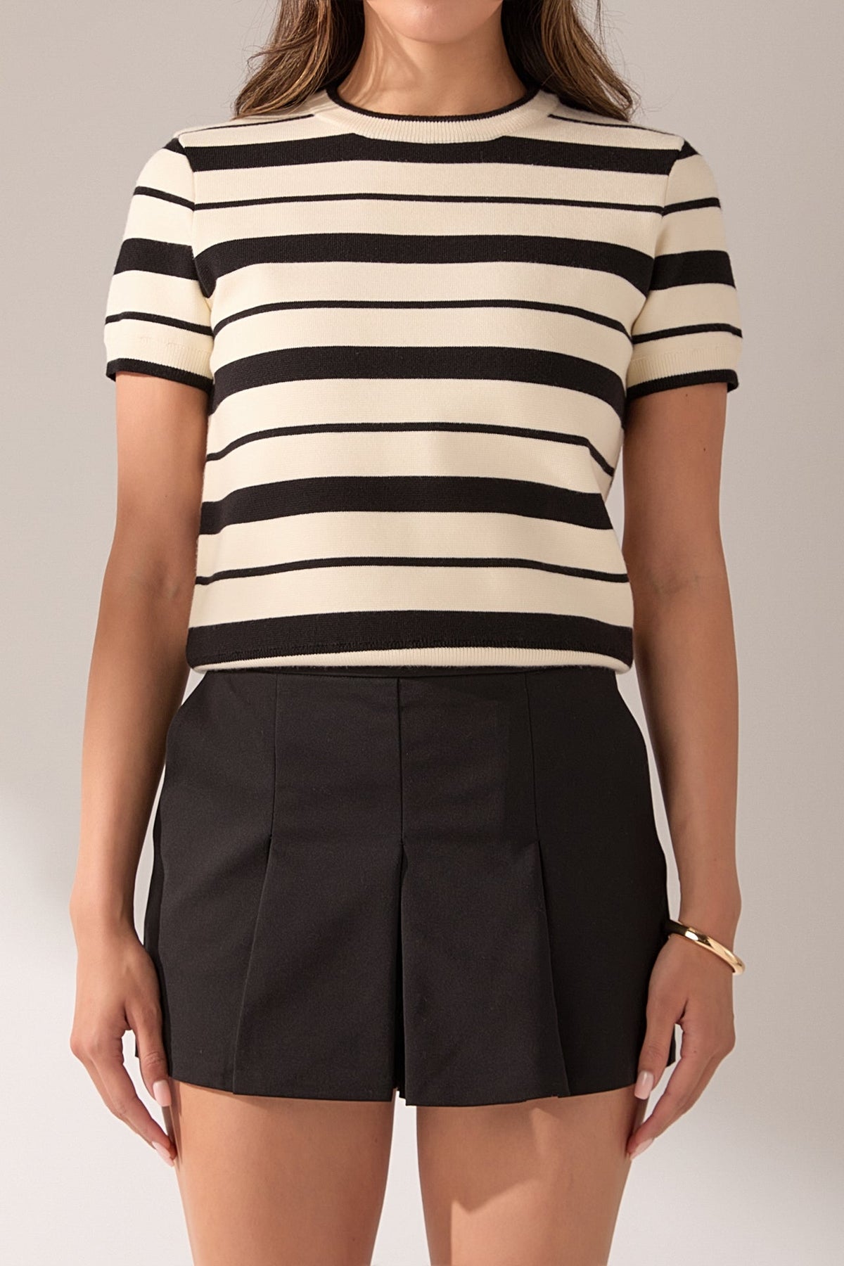 ENGLISH FACTORY - Stripe Knit - TOPS available at Objectrare