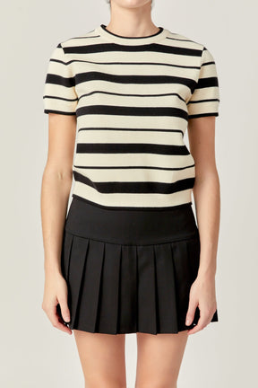 ENGLISH FACTORY - English Factory - Stripe Knit - TOPS available at Objectrare