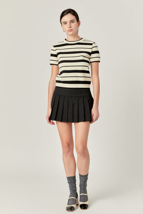 ENGLISH FACTORY - English Factory - Stripe Knit - TOPS available at Objectrare