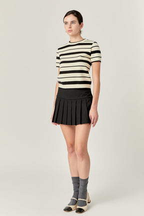 ENGLISH FACTORY - English Factory - Stripe Knit - TOPS available at Objectrare