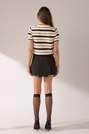 ENGLISH FACTORY - Stripe Knit - TOPS available at Objectrare