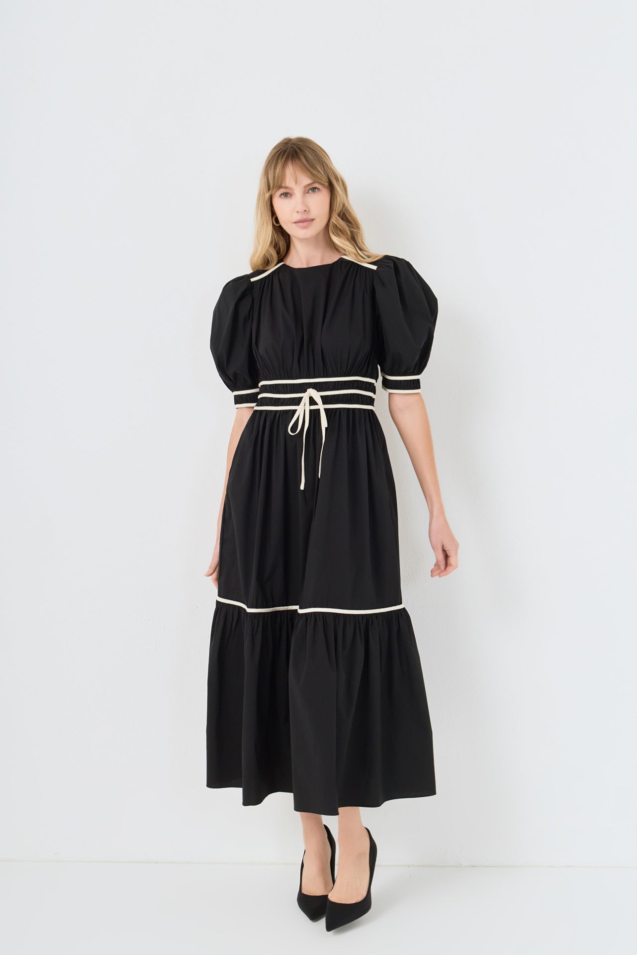 Bow Midi Dress