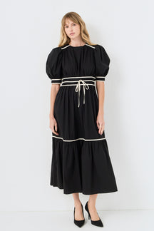 Bow Midi Dress