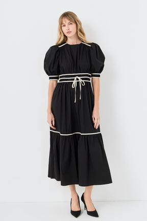 Bow Midi Dress