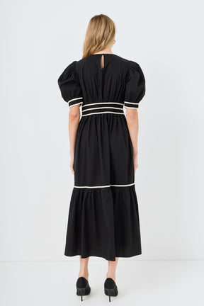 Bow Midi Dress