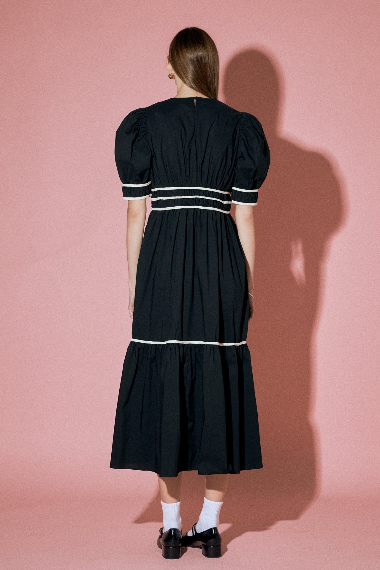 ENGLISH FACTORY - Bow Midi Dress - DRESSES available at Objectrare