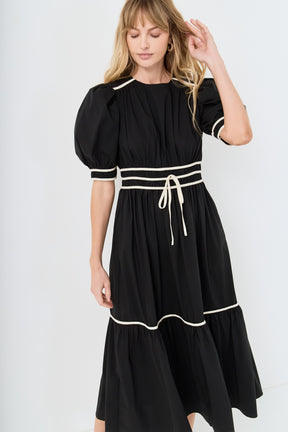 Bow Midi Dress