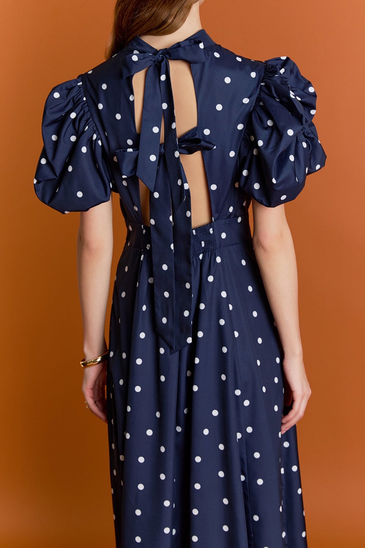ENGLISH FACTORY - Daisy Dotted Midi Dress - DRESSES available at Objectrare