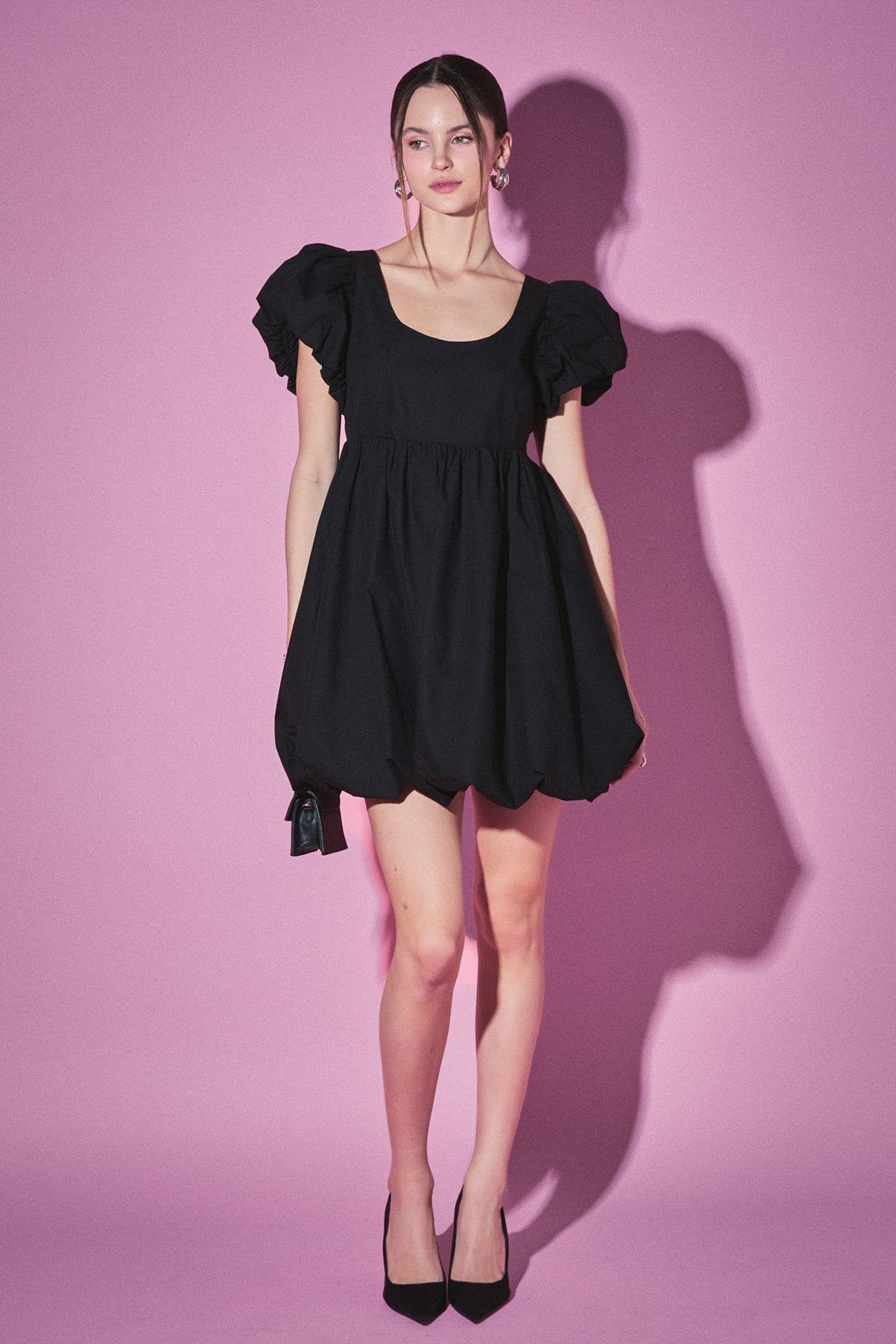 ENGLISH FACTORY - Bubble Scoop Neck Dress - DRESSES available at Objectrare