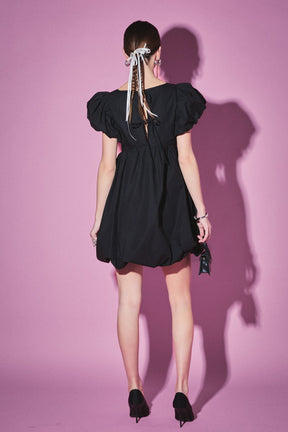ENGLISH FACTORY - Bubble Scoop Neck Dress - DRESSES available at Objectrare