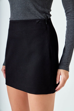 ENDLESS ROSE - Twill Mini Skirt - SKIRTS available at Objectrare