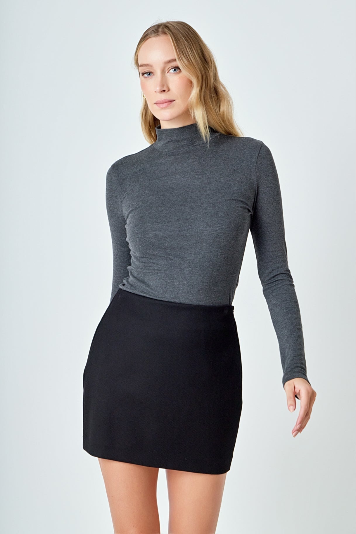 ENDLESS ROSE - Twill Mini Skirt - SKIRTS available at Objectrare