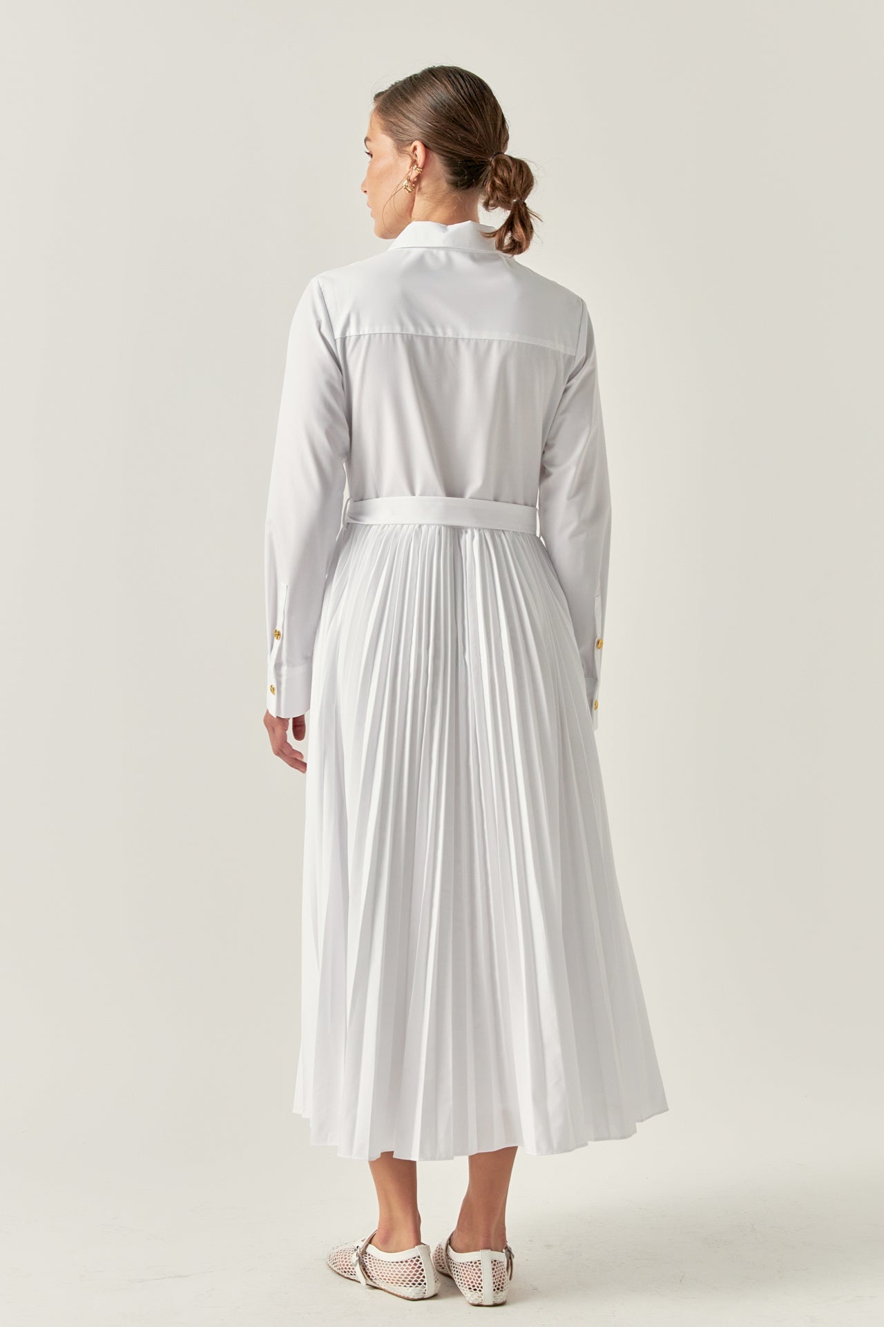 ENGLISH FACTORY - English Factory - Shirt Midi Dress - DRESSES available at Objectrare