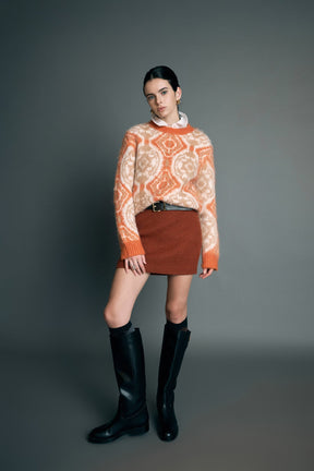 ENGLISH FACTORY - Tweed H-Line Skirt- Sold Out - SKIRTS available at Objectrare