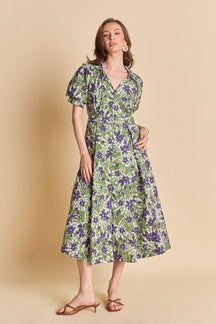 ENGLISH FACTORY - Floral Printed Midi Dress - DRESSES available at Objectrare