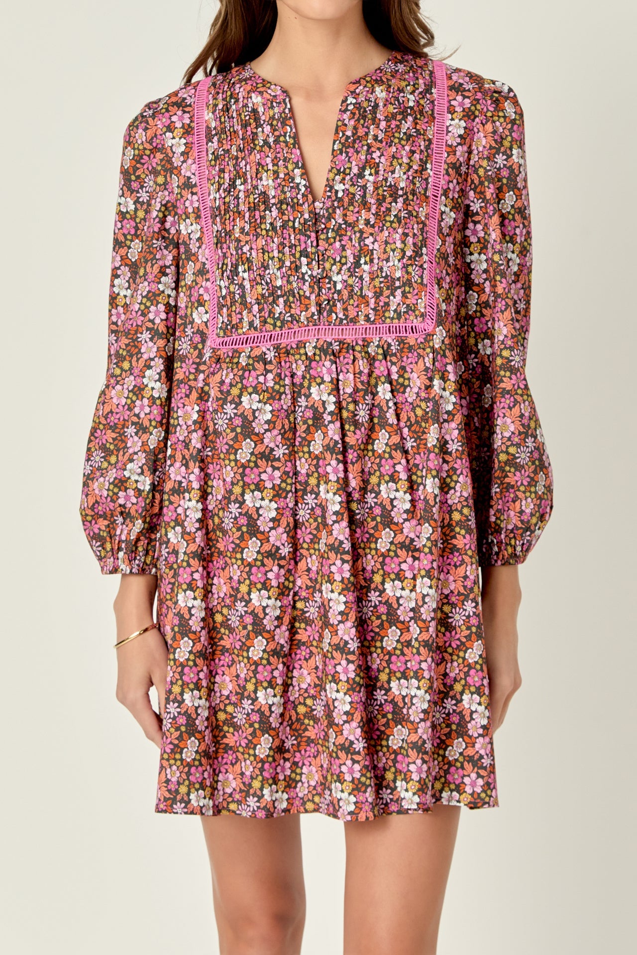 ENGLISH FACTORY - Printed Mini Dress - DRESSES available at Objectrare